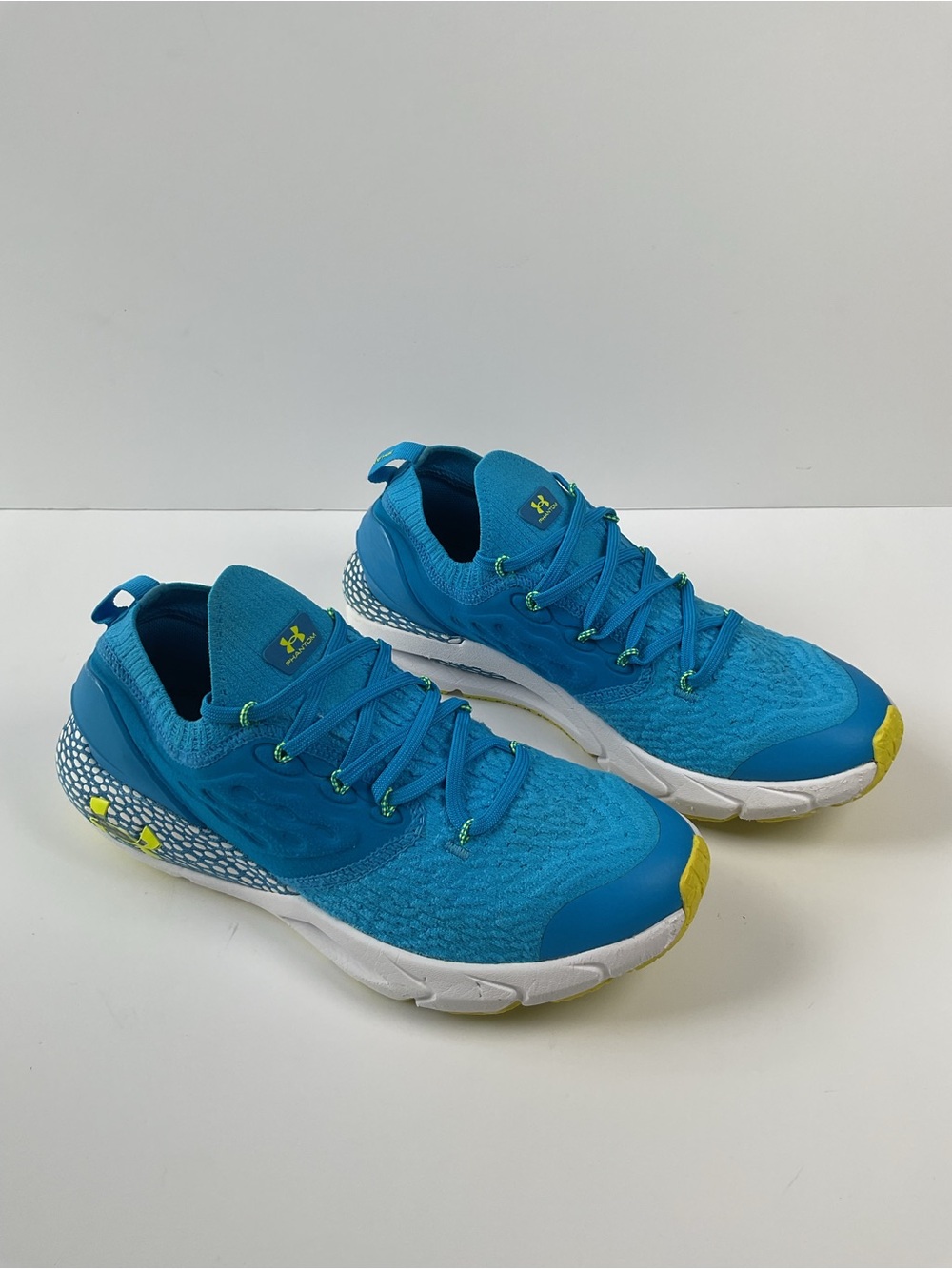 Under Armour Phantom Running Shoes Blue Youth 6Y Fits Women 7.5-8 Athletic - Picture 2 of 10
